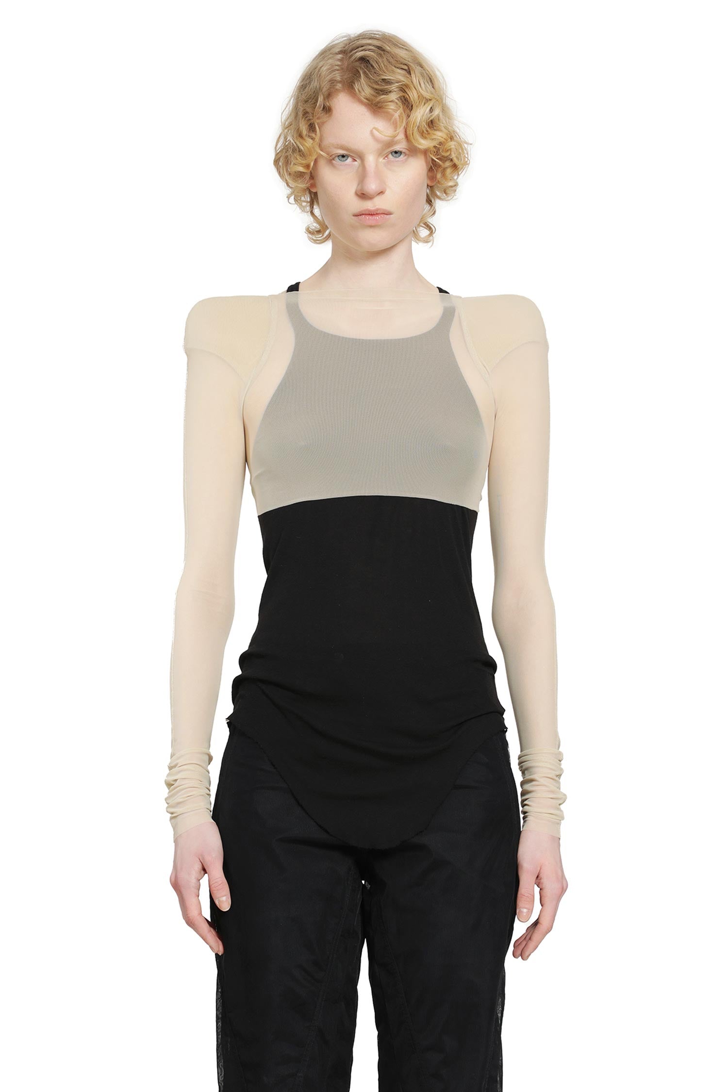 RICK OWENS Temple Helm Top woman