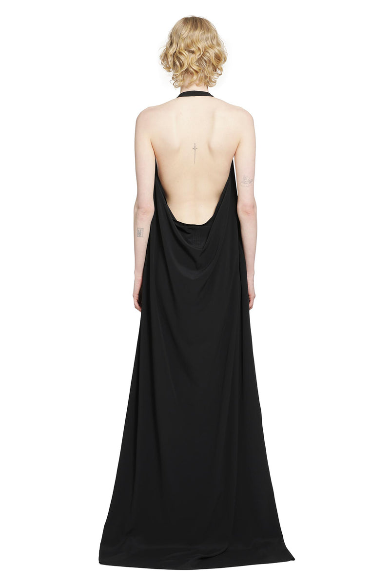 RICK OWENS Temple Haltar Gown woman