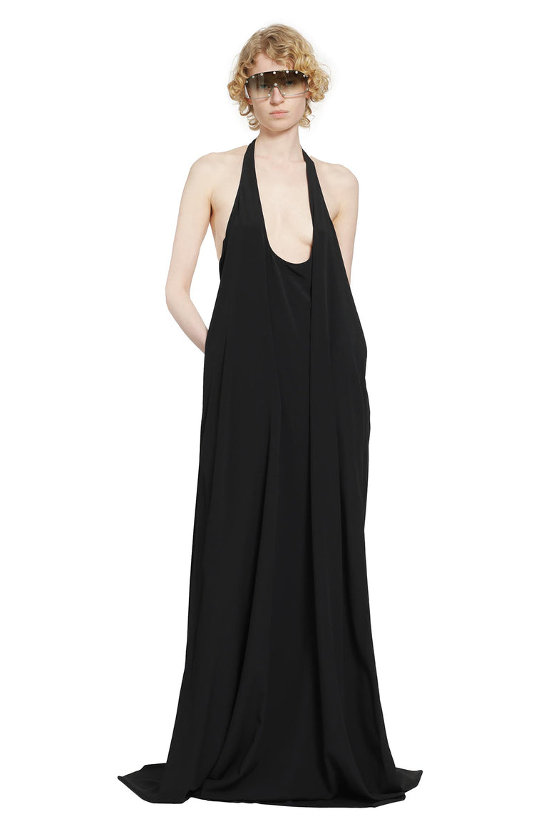 RICK OWENS Temple Haltar Gown woman