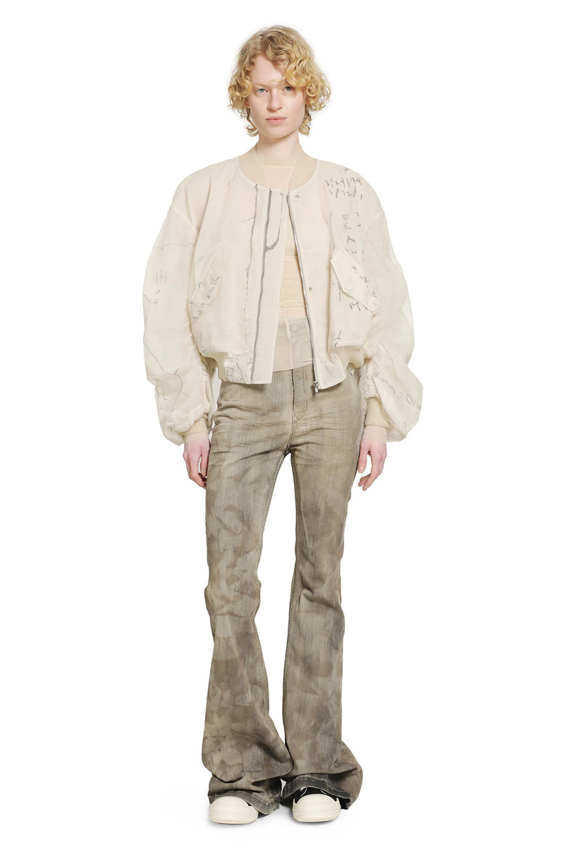 RICK OWENS Secchia Flight Bomber Jacket woman
