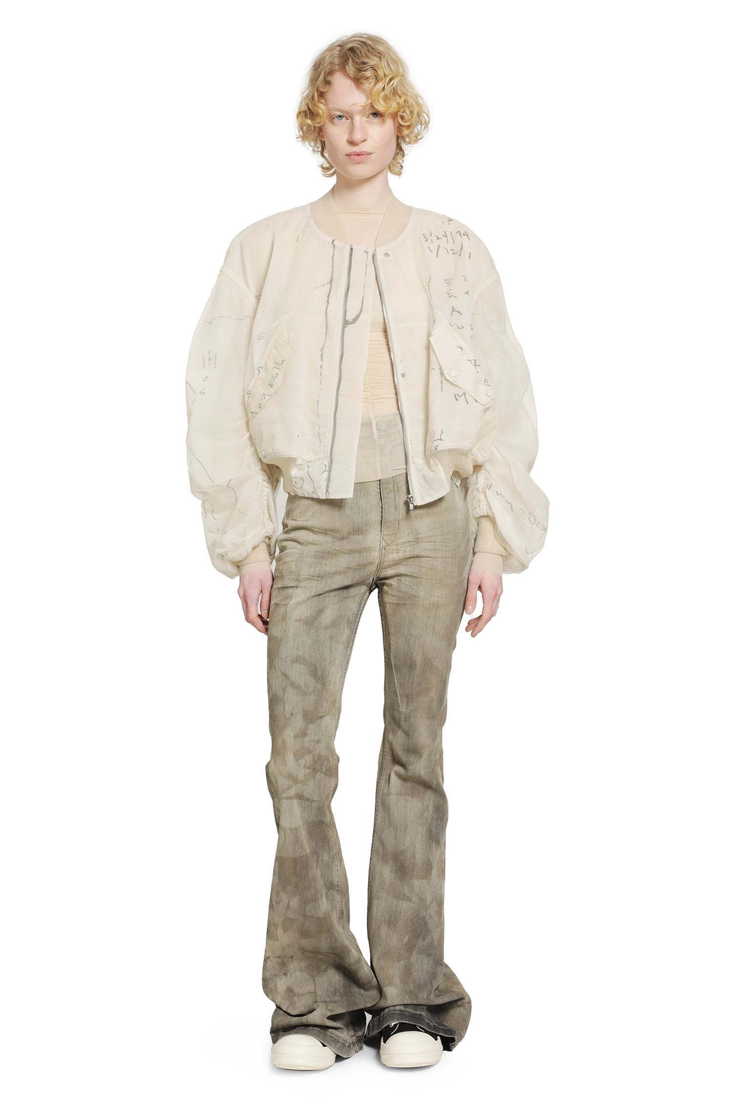 RICK OWENS Secchia Flight Bomber Jacket woman