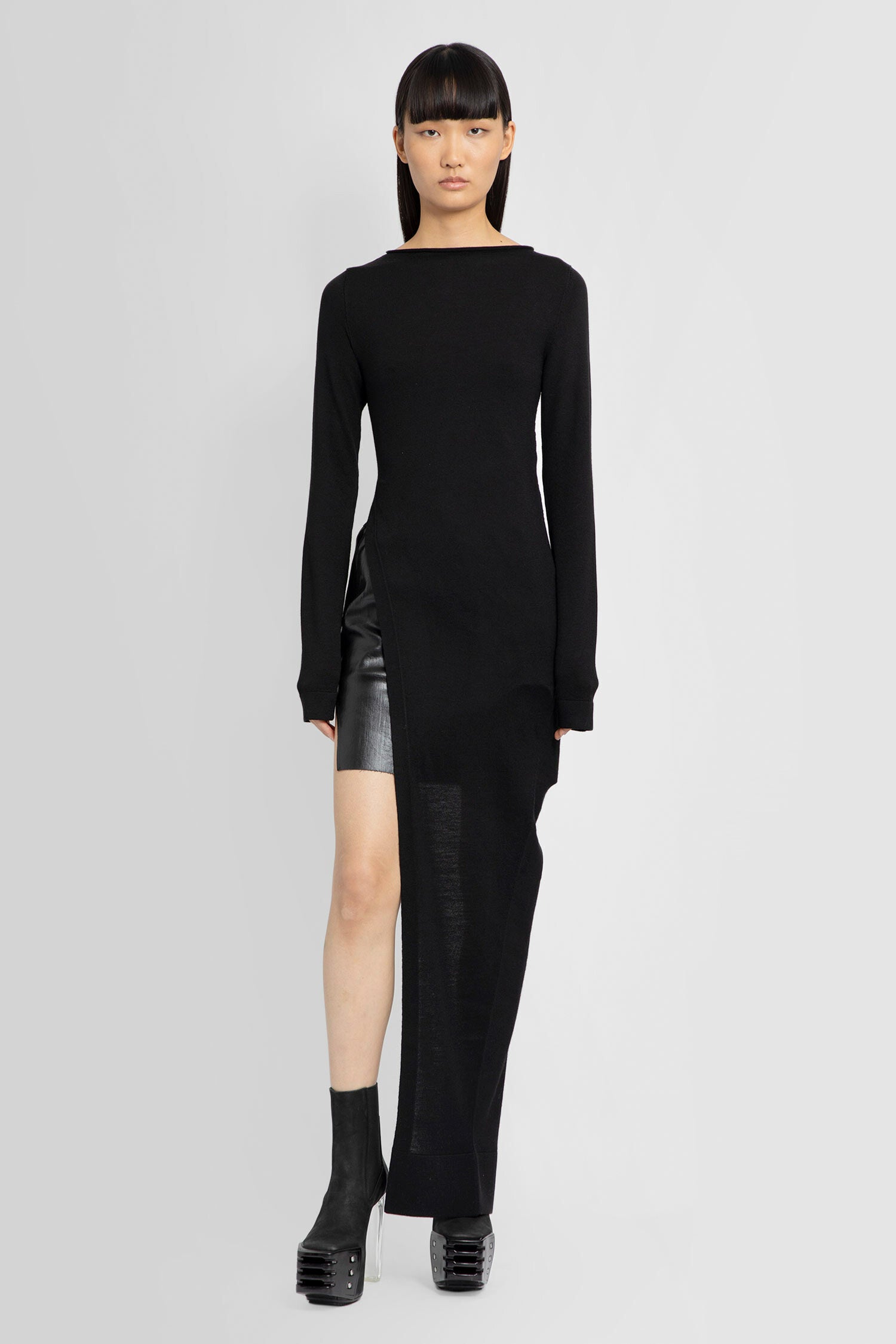 RICK OWENS WOMAN BLACK TOPS - RICK OWENS - TOPS | Antonioli