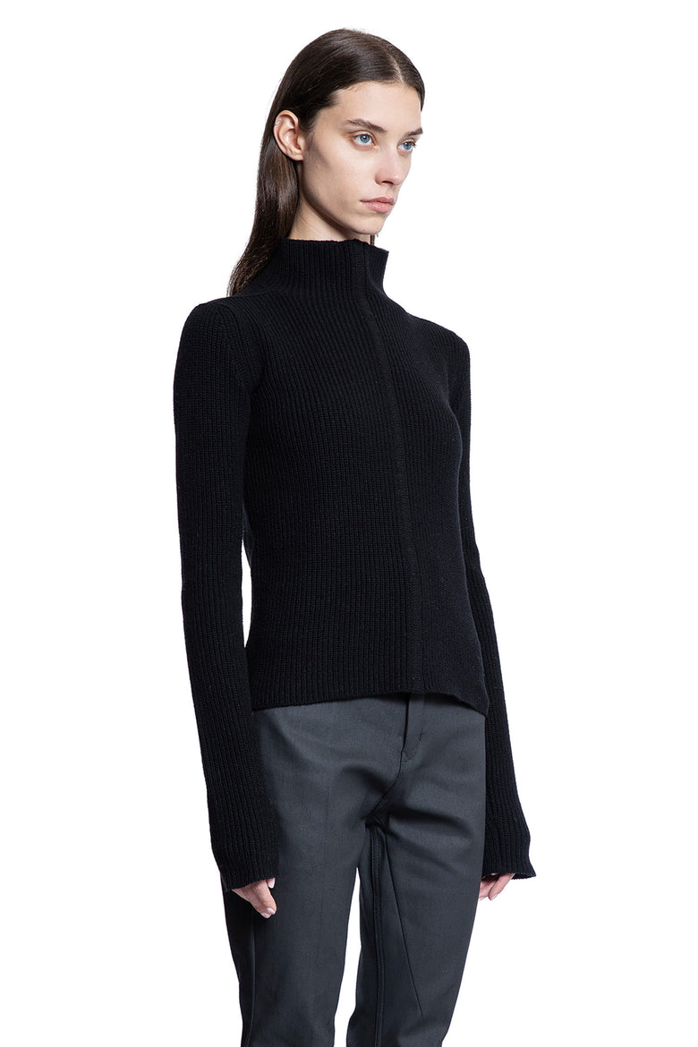 RICK OWENS WOMAN BLACK KNITWEAR