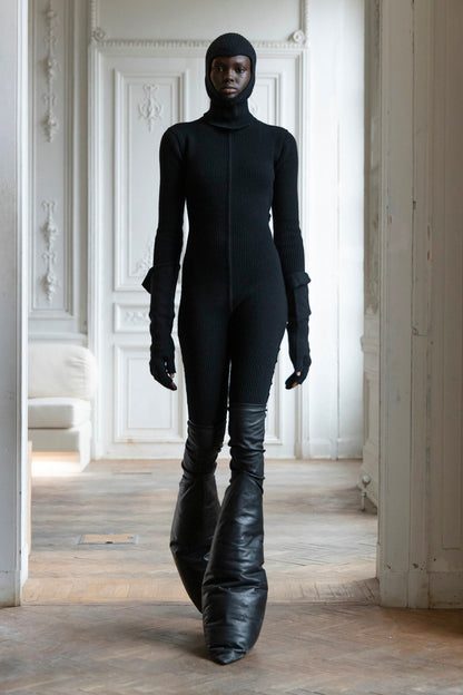 RICK OWENS WOMAN BLACK KNITWEAR