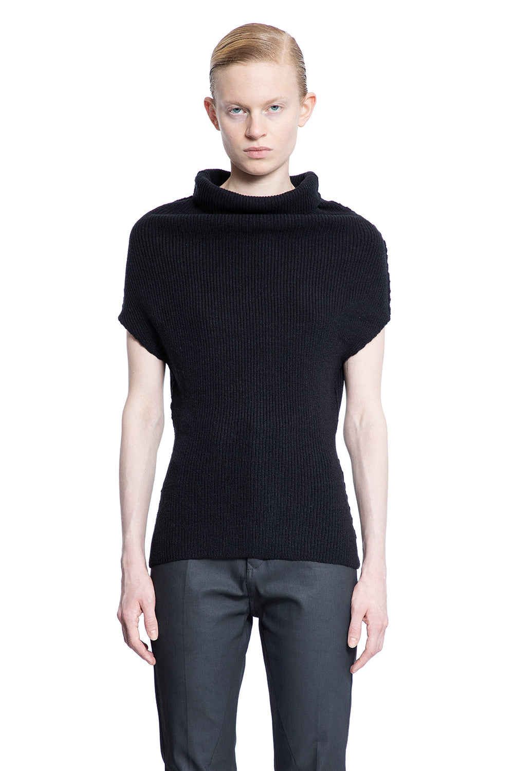 RICK OWENS WOMAN BLACK TOPS