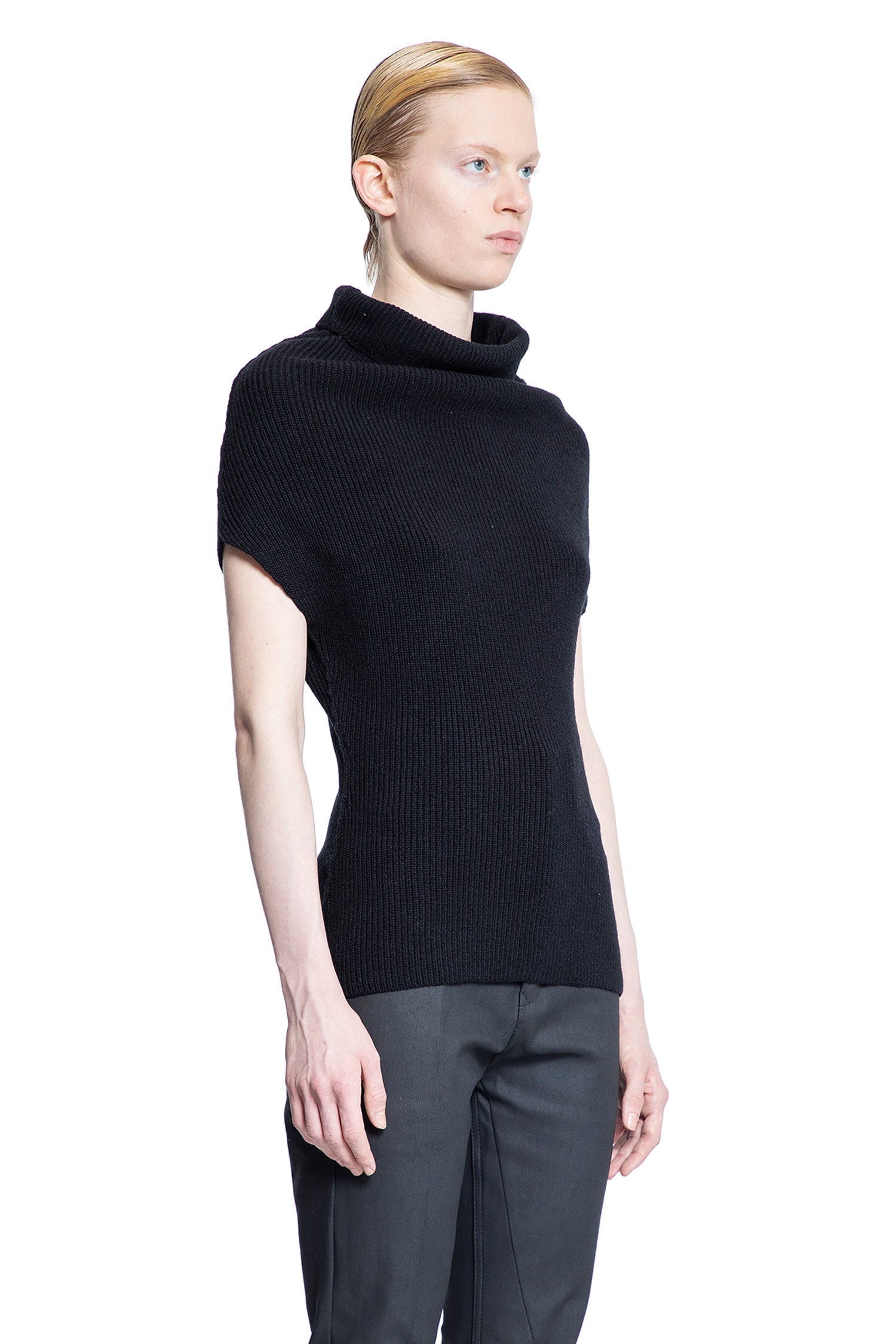 RICK OWENS WOMAN BLACK TOPS