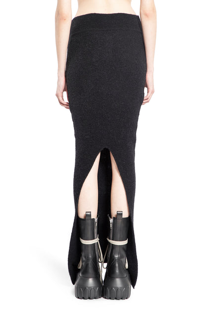 RICK OWENS WOMAN BLACK SKIRTS