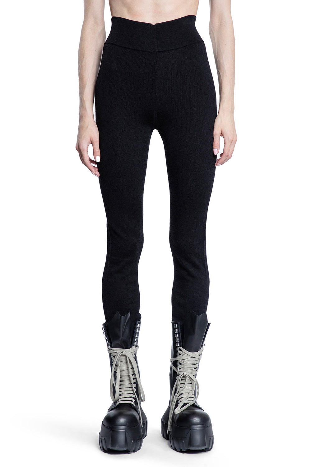 RICK OWENS WOMAN BLACK TROUSERS