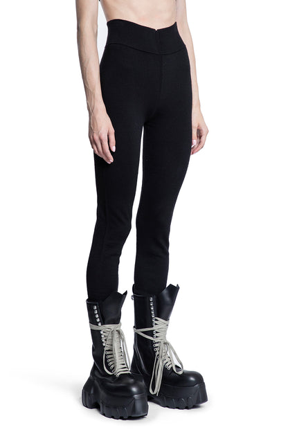 RICK OWENS WOMAN BLACK TROUSERS