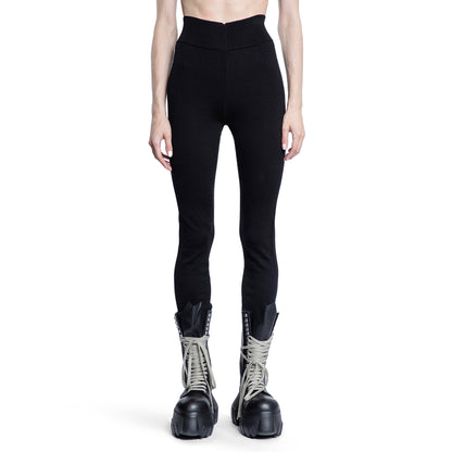 RICK OWENS WOMAN BLACK TROUSERS