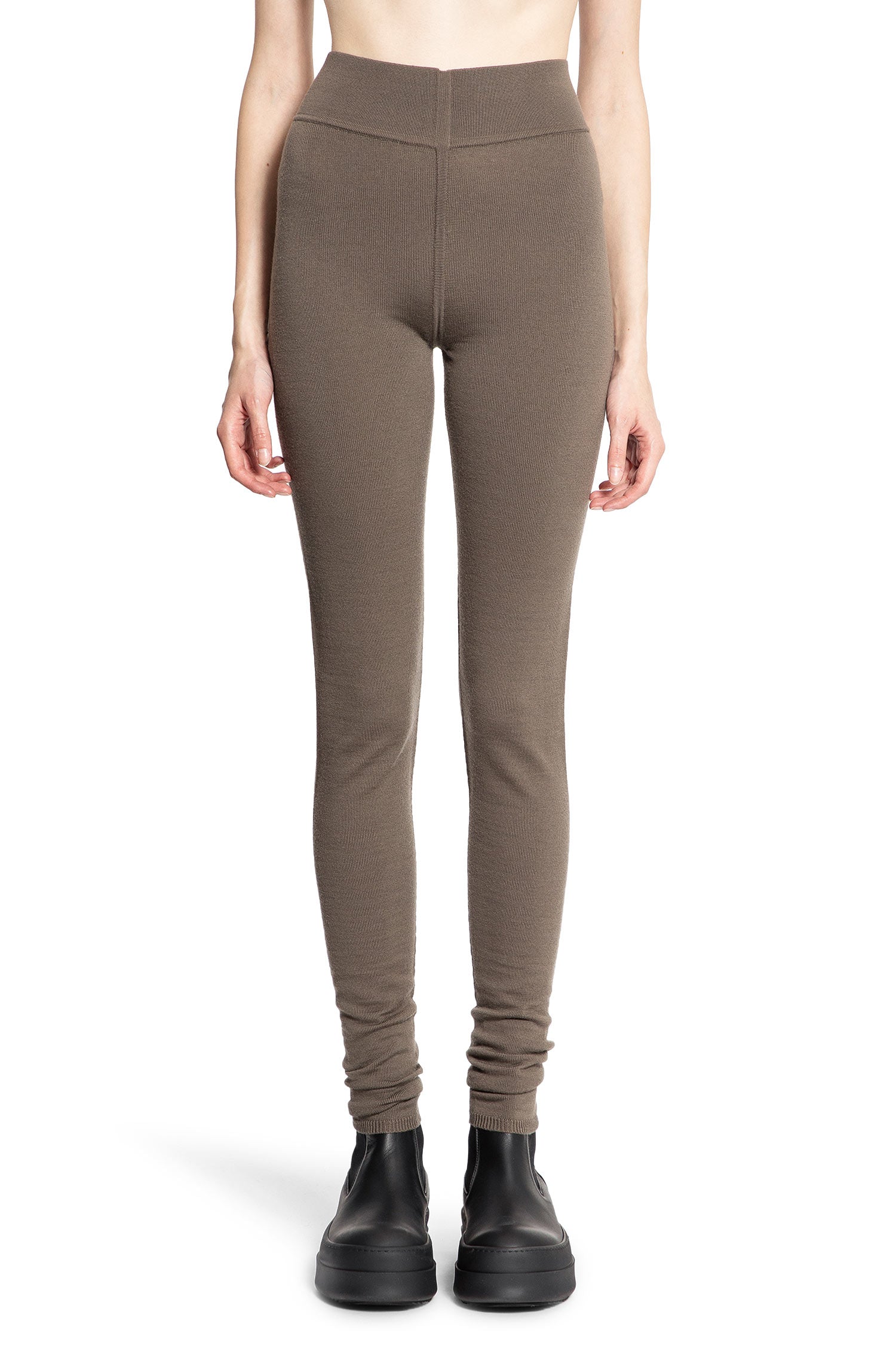 RICK OWENS WOMAN GREY TROUSERS