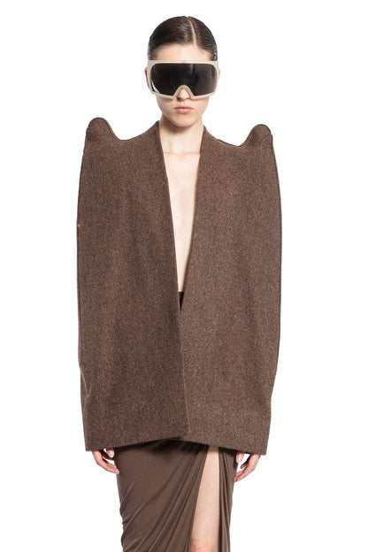 Antonioli RICK OWENS WOMAN BROWN COATS