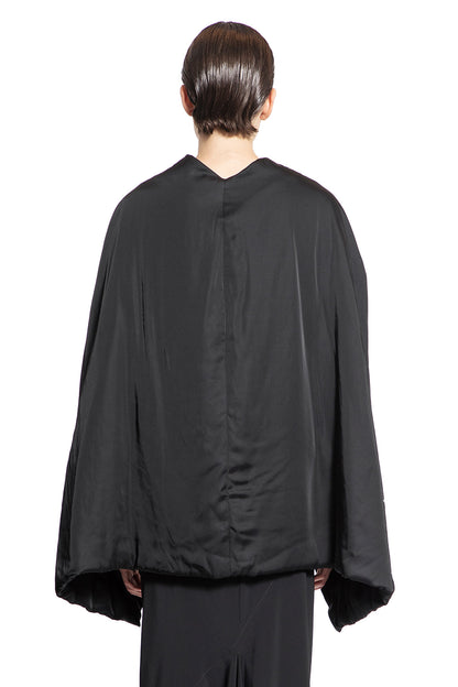 RICK OWENS WOMAN BLACK COATS