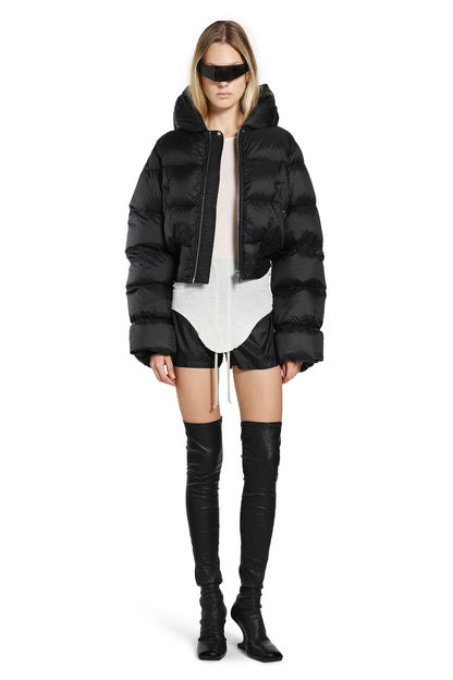 RICK OWENS WOMAN BLACK SHORTS