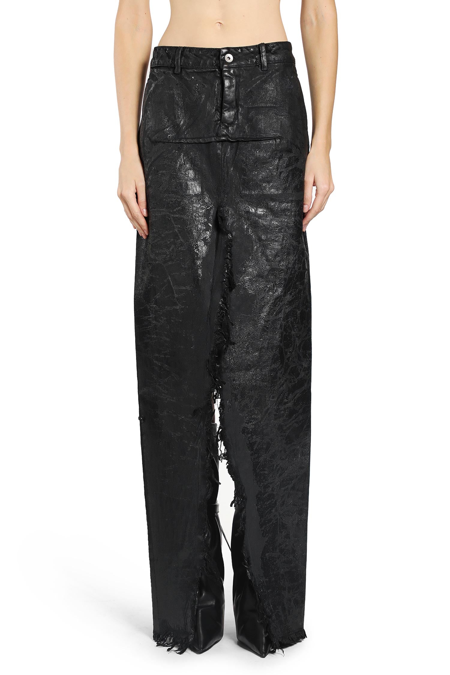 RICK OWENS WOMAN BLACK SKIRTS