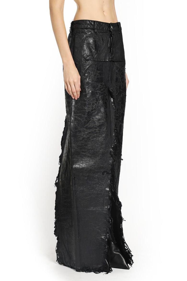 RICK OWENS WOMAN BLACK SKIRTS