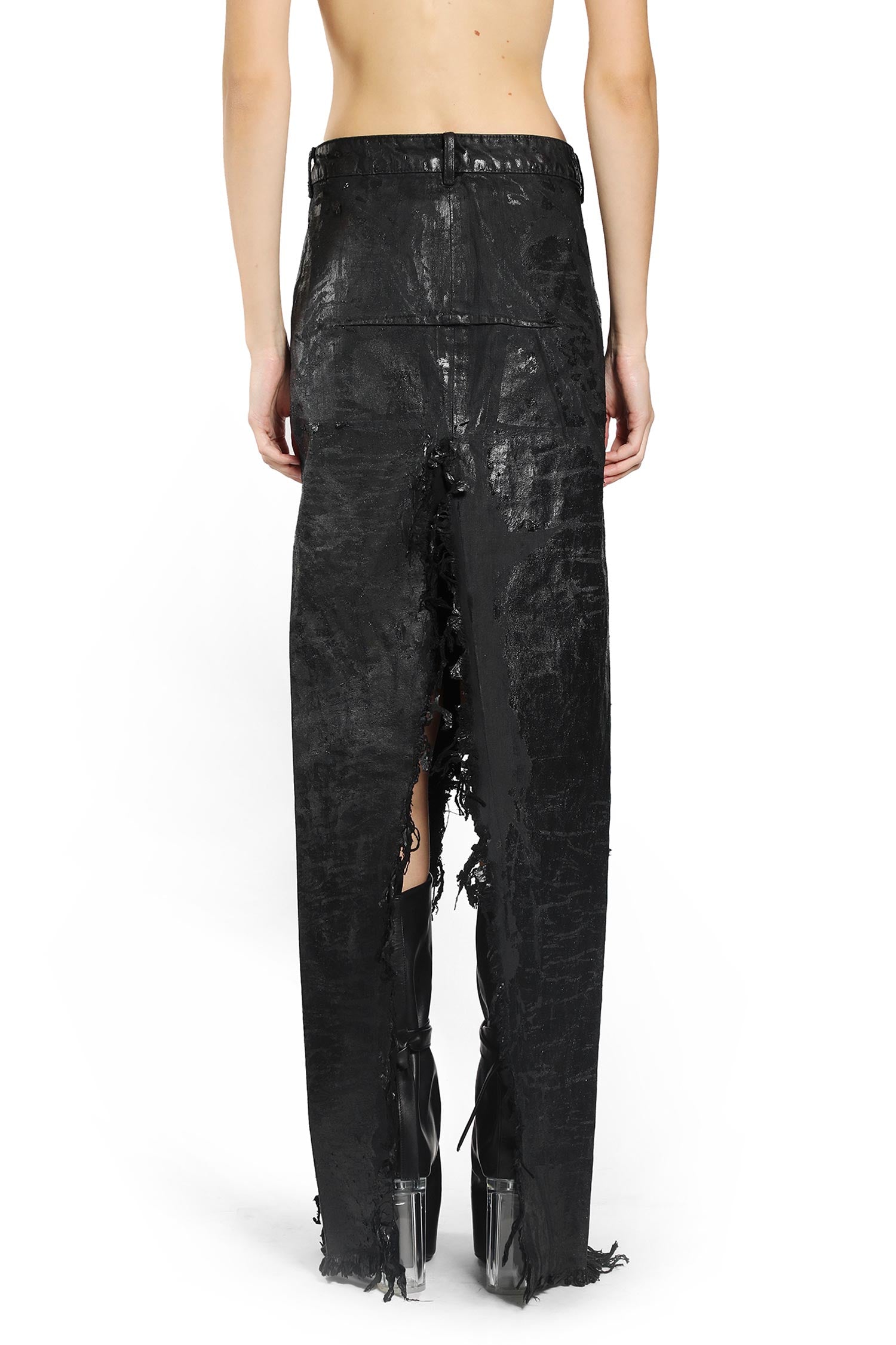 RICK OWENS WOMAN BLACK SKIRTS