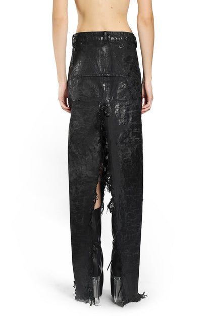 RICK OWENS WOMAN BLACK SKIRTS