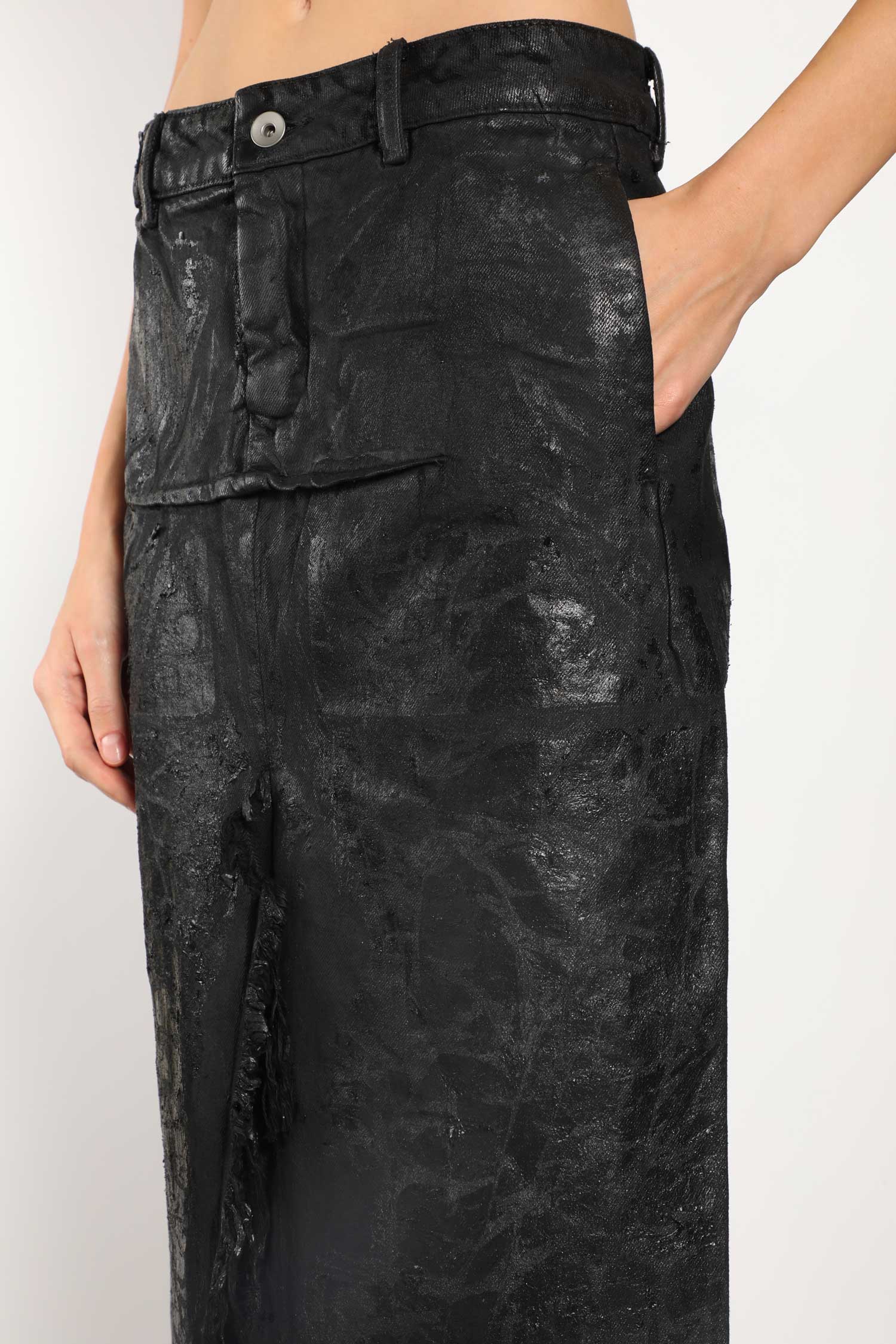 RICK OWENS WOMAN BLACK SKIRTS