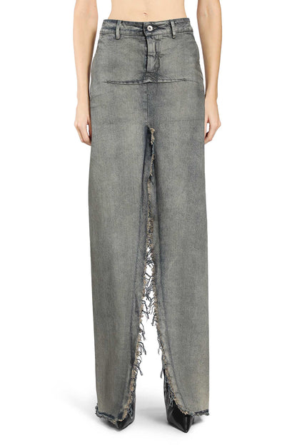 RICK OWENS WOMAN BLUE SKIRTS