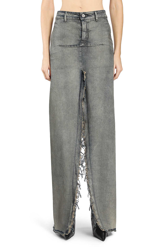 RICK OWENS WOMAN BLUE SKIRTS