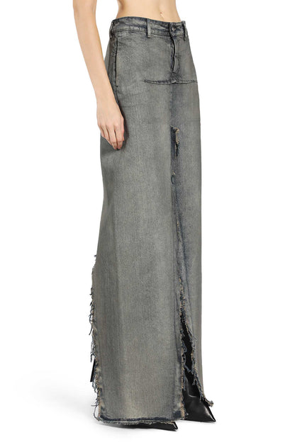 RICK OWENS WOMAN BLUE SKIRTS
