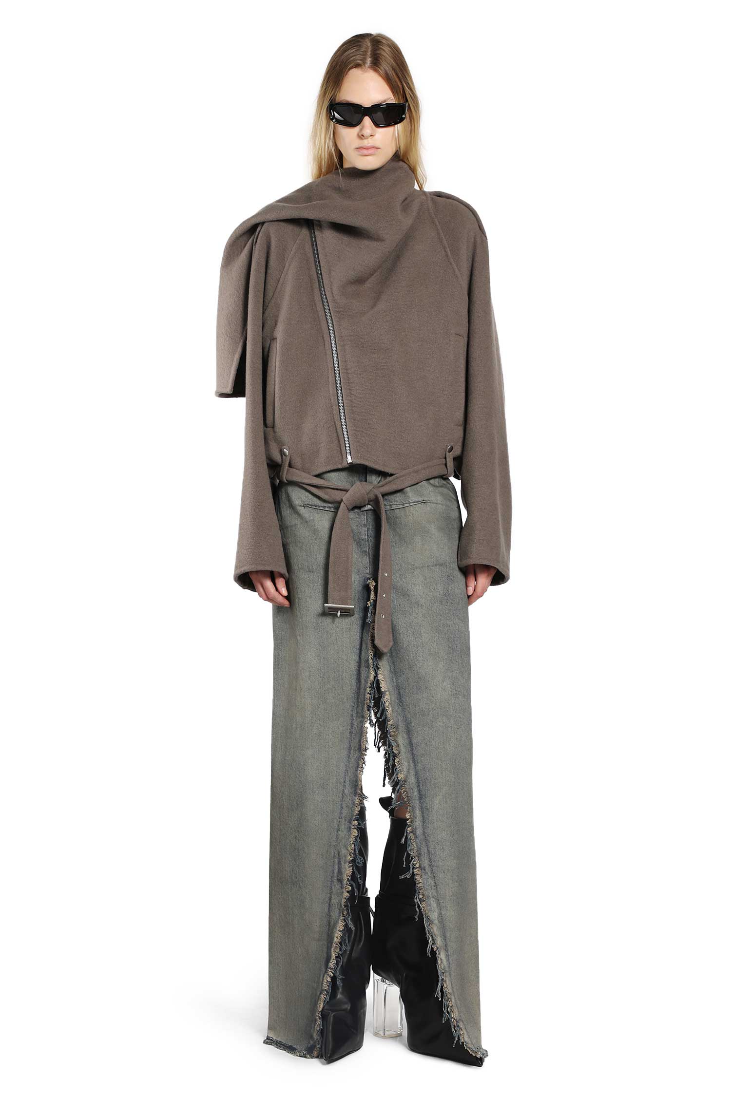 RICK OWENS WOMAN BLUE SKIRTS