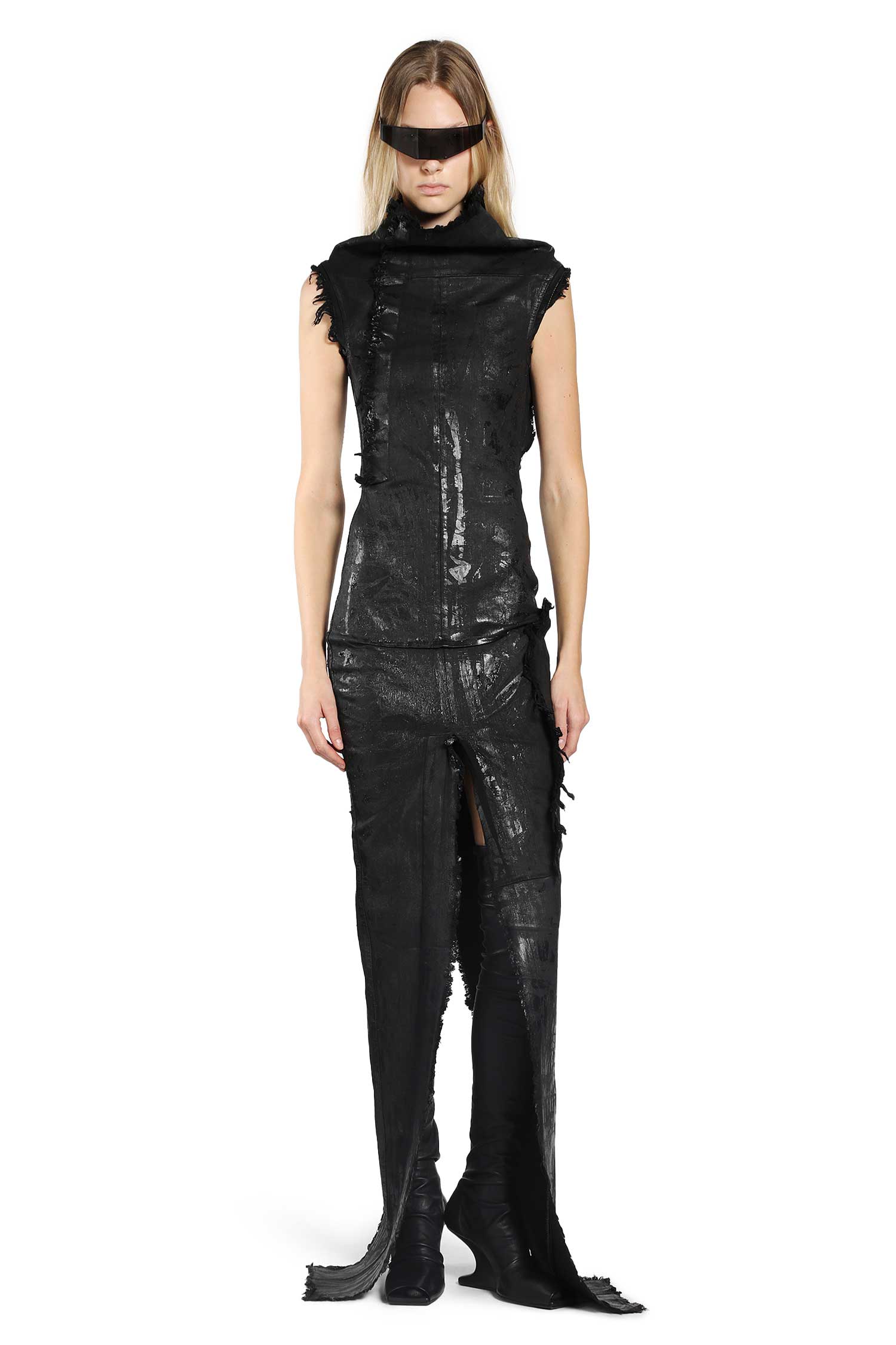 RICK OWENS WOMAN BLACK DRESSES
