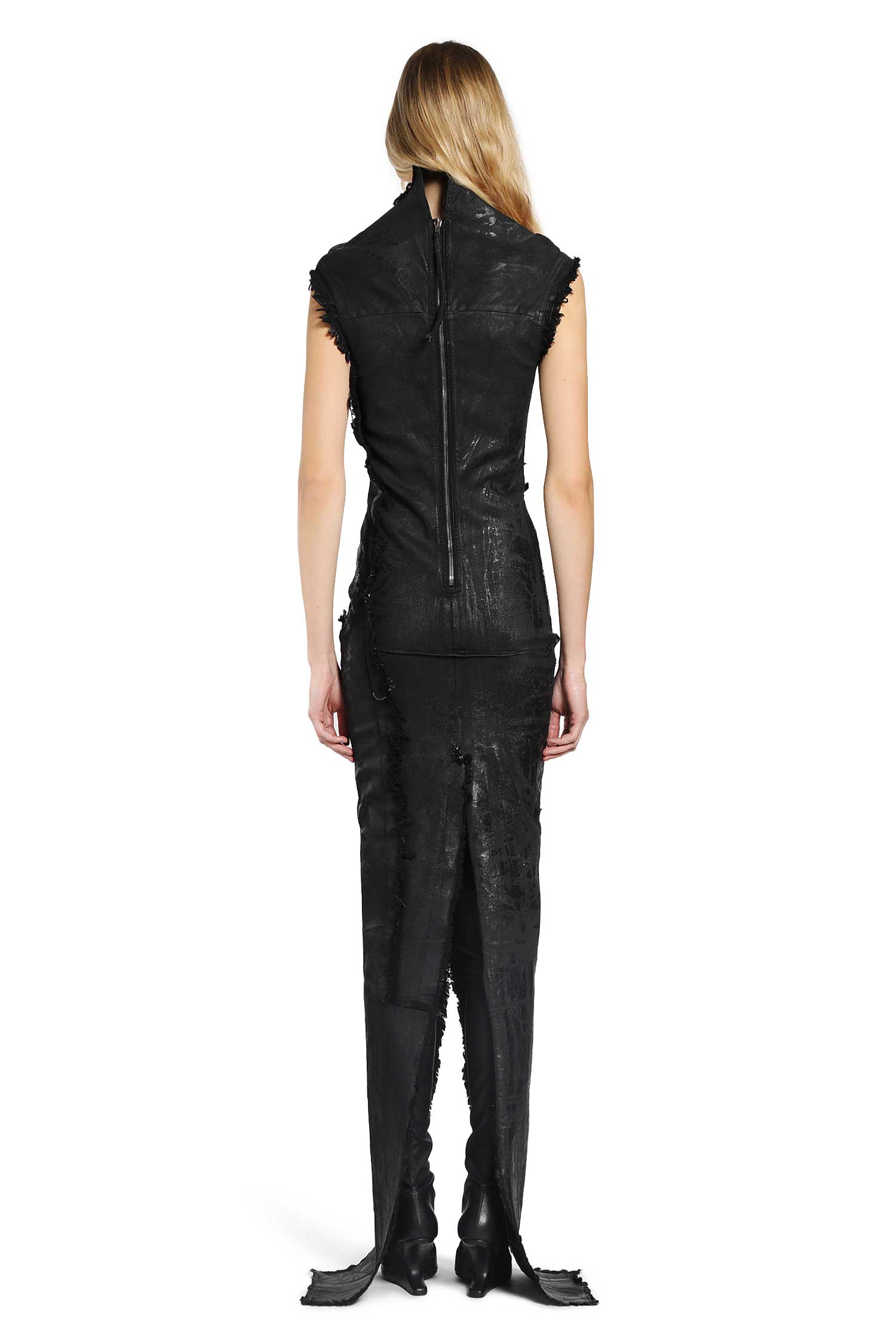 RICK OWENS WOMAN BLACK DRESSES