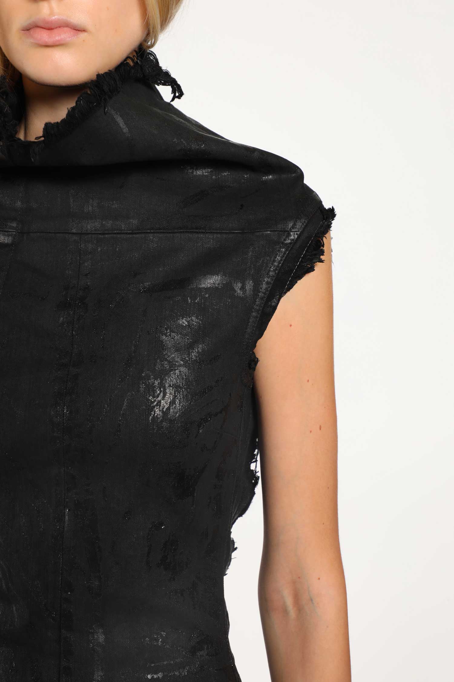 RICK OWENS WOMAN BLACK DRESSES