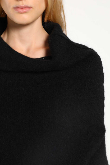 RICK OWENS WOMAN BLACK KNITWEAR