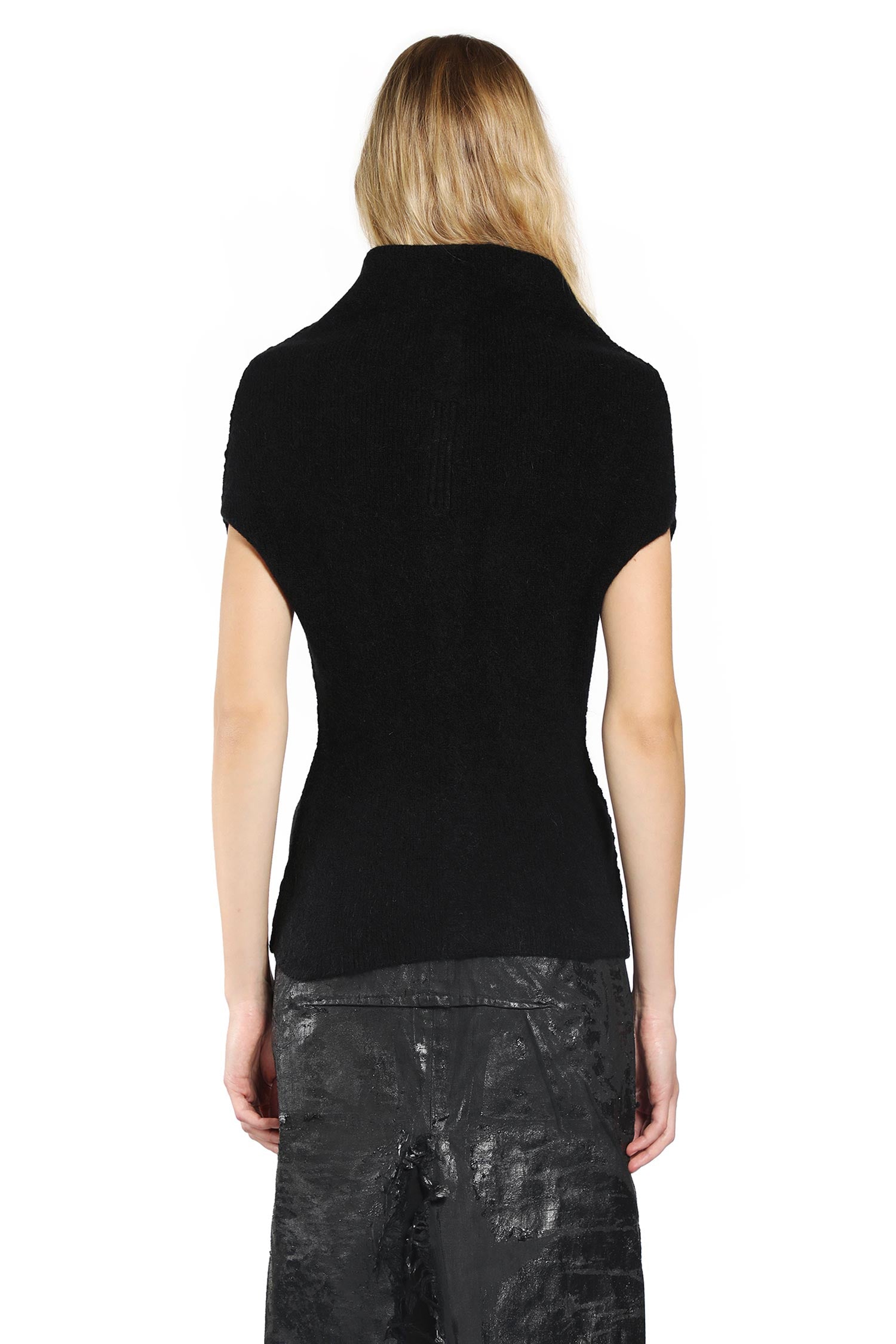 RICK OWENS WOMAN BLACK KNITWEAR