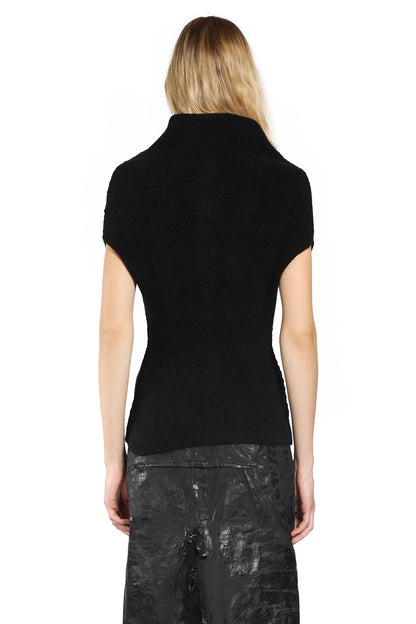 RICK OWENS WOMAN BLACK KNITWEAR