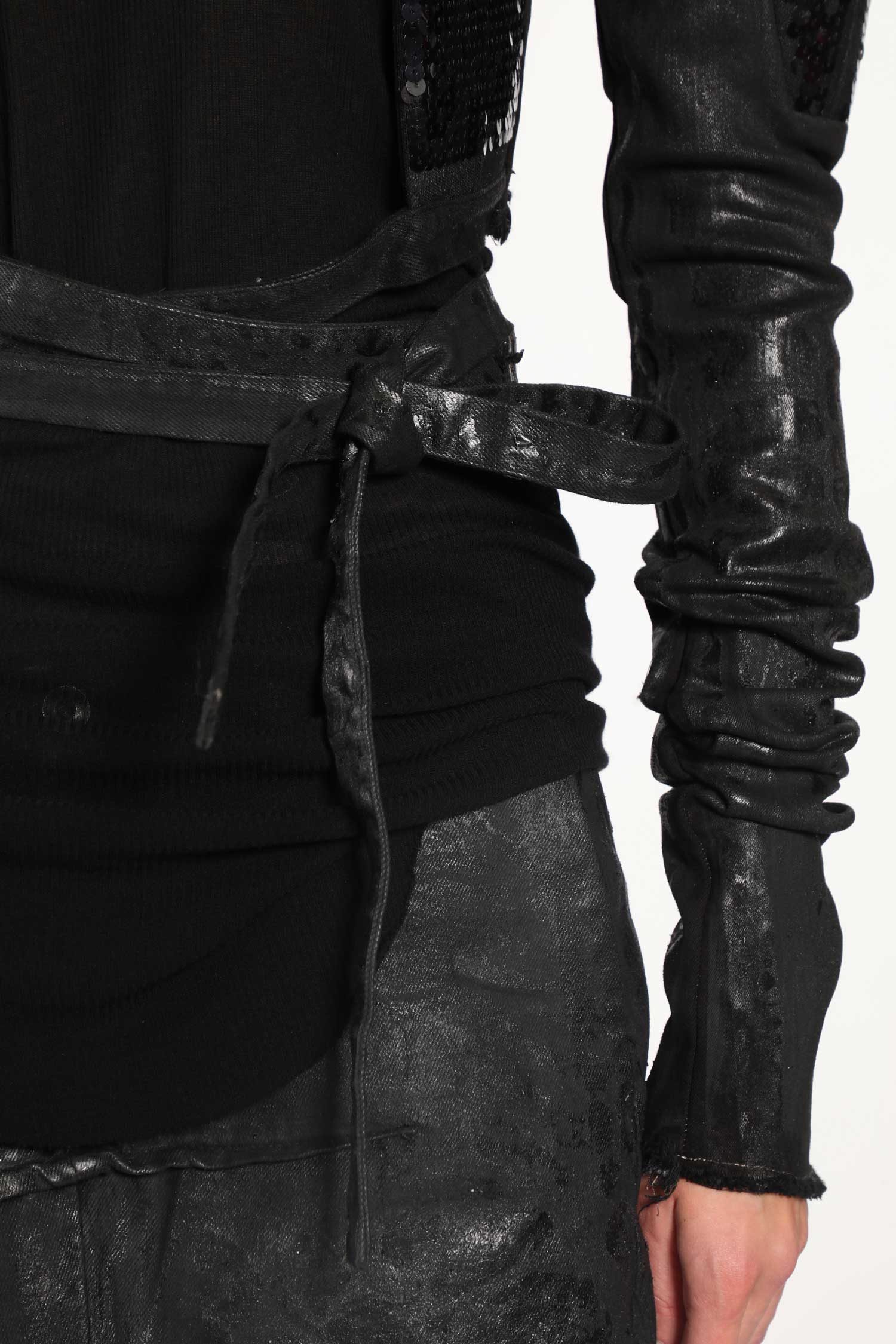 RICK OWENS WOMAN BLACK JACKETS