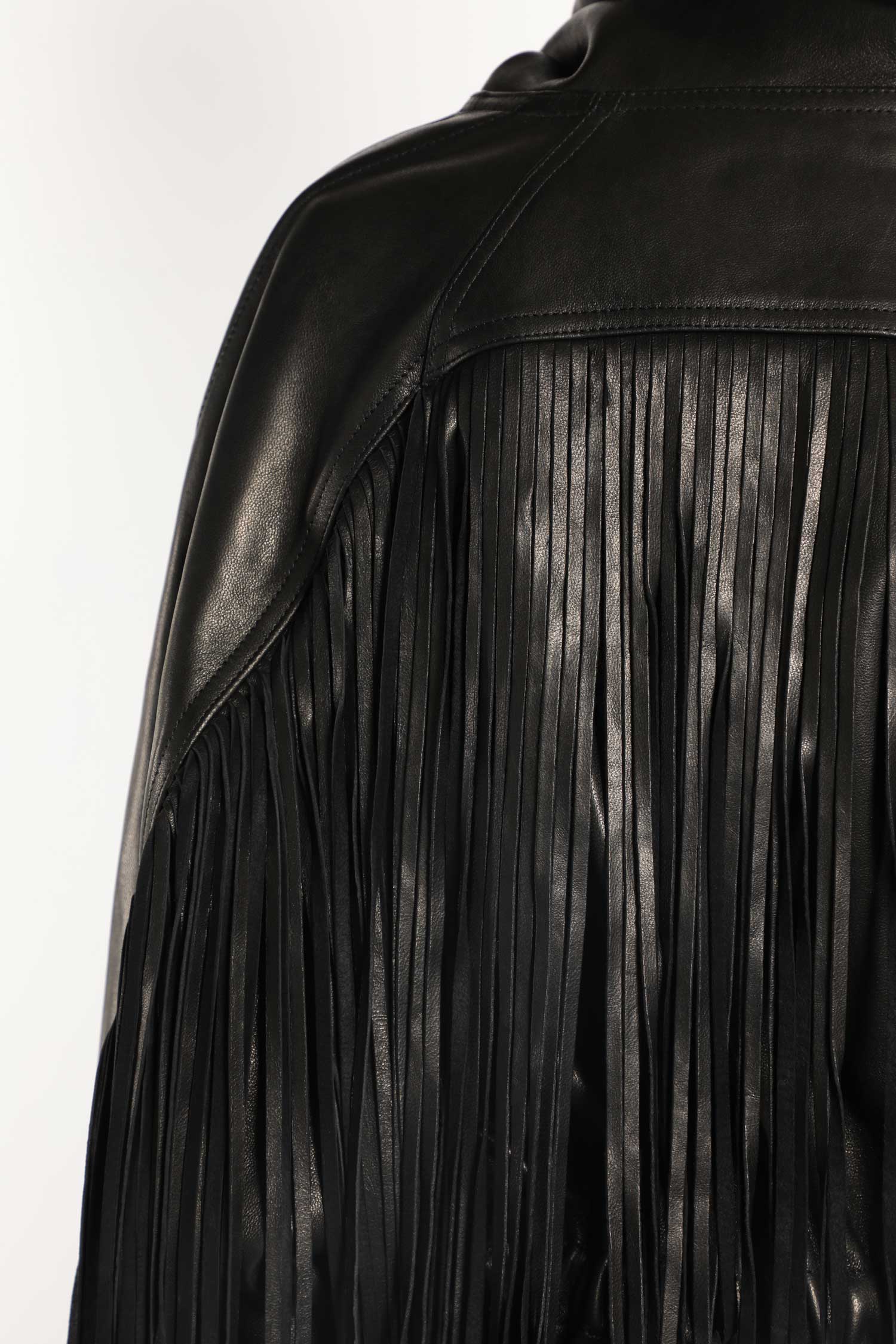 RICK OWENS WOMAN BLACK JACKETS