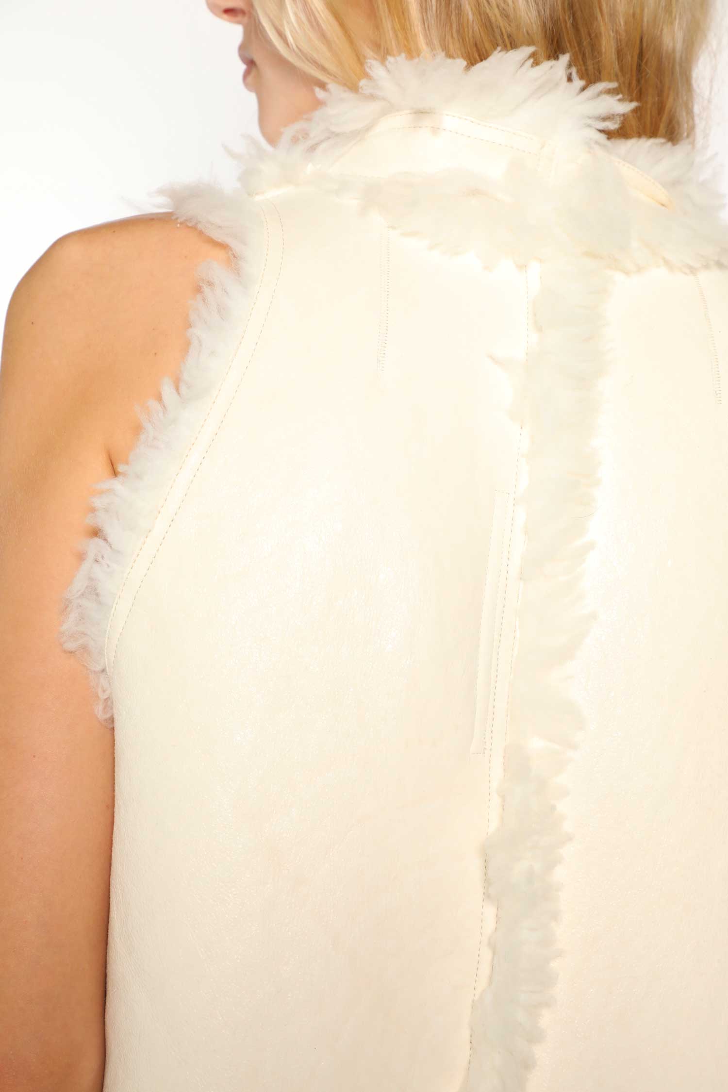 RICK OWENS WOMAN WHITE COATS
