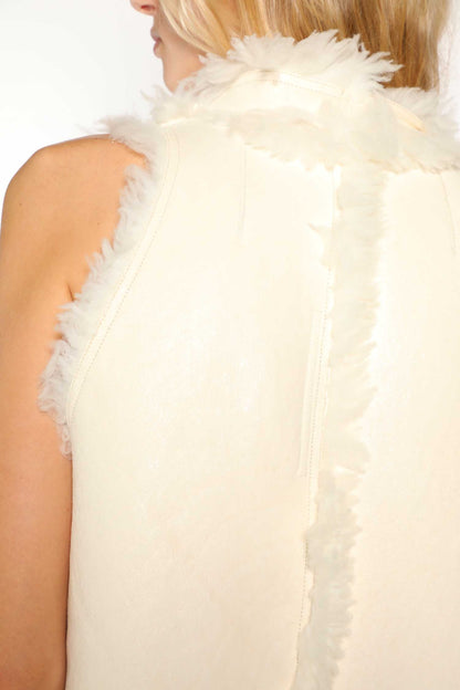 RICK OWENS WOMAN WHITE COATS