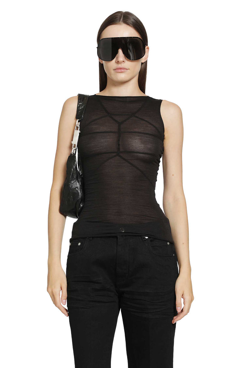 RICK OWENS Temple Sleeveless Top woman