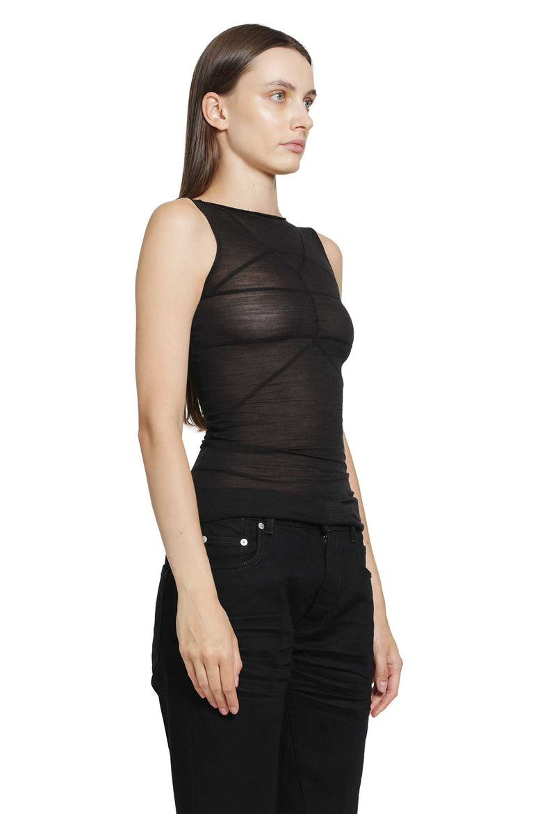 RICK OWENS Temple Sleeveless Top woman