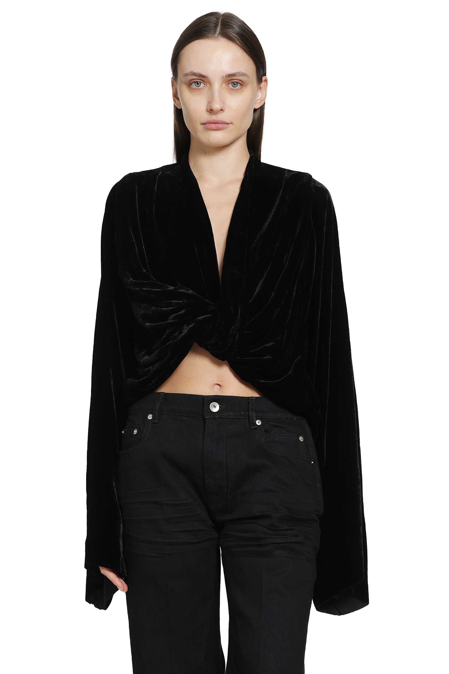 RICK OWENS Tower Twist Top woman