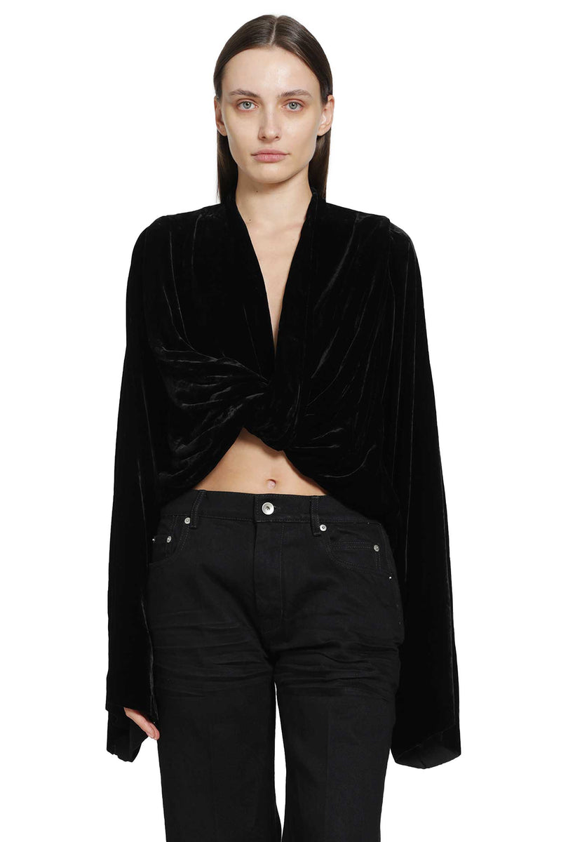 RICK OWENS Tower Twist Top woman