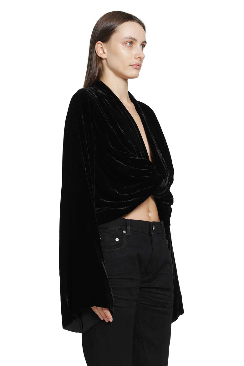 RICK OWENS Tower Twist Top woman