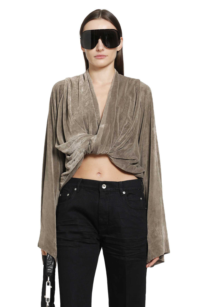 RICK OWENS Tower Twist Top woman