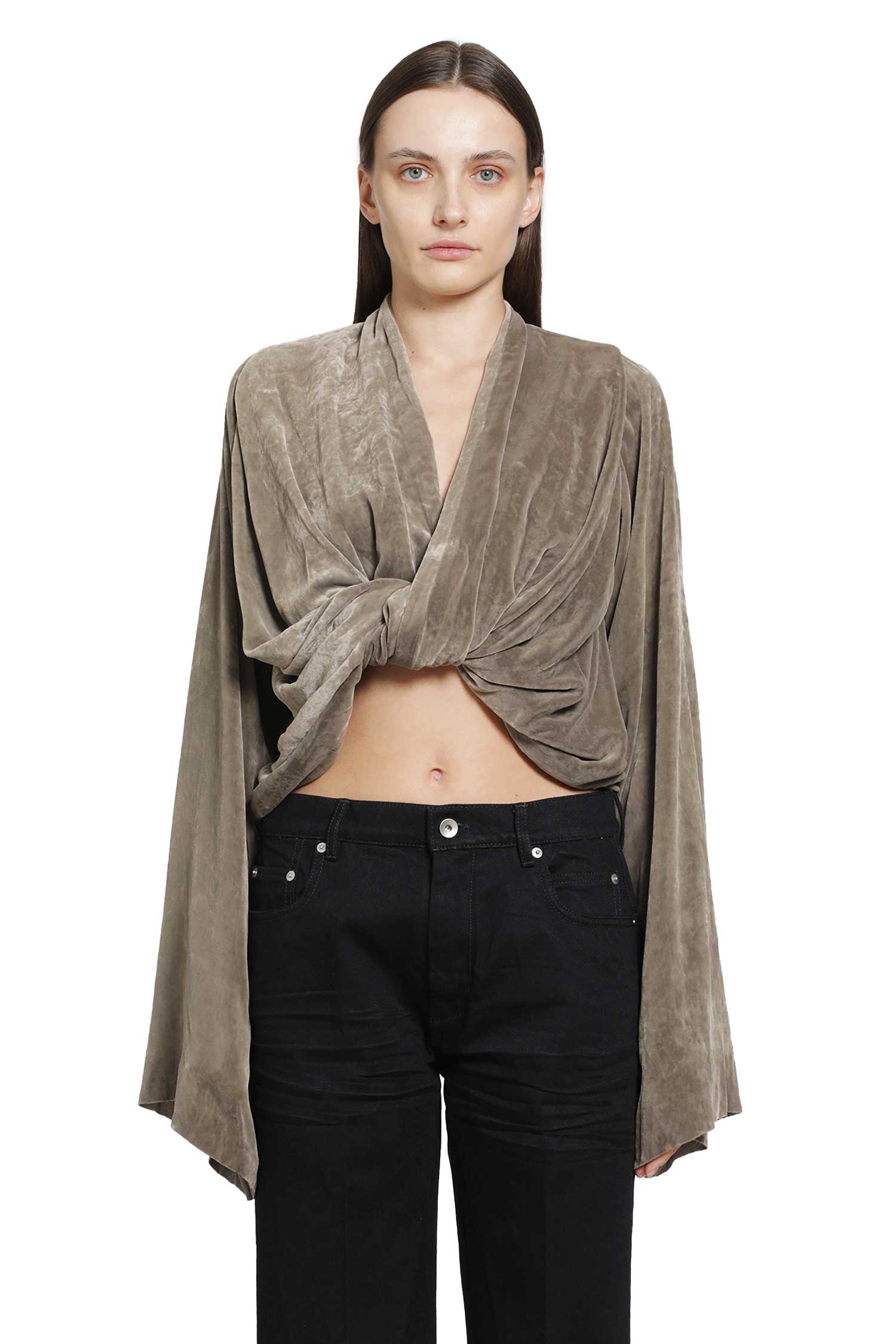 RICK OWENS Tower Twist Top woman