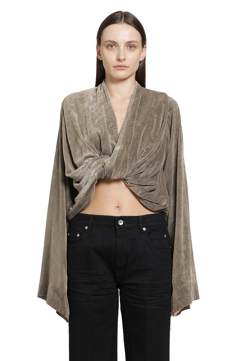 RICK OWENS Tower Twist Top woman