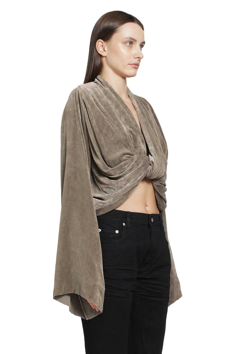 RICK OWENS Tower Twist Top woman