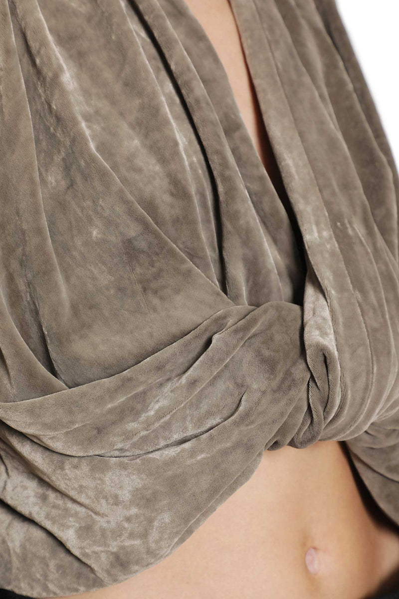 RICK OWENS Tower Twist Top woman