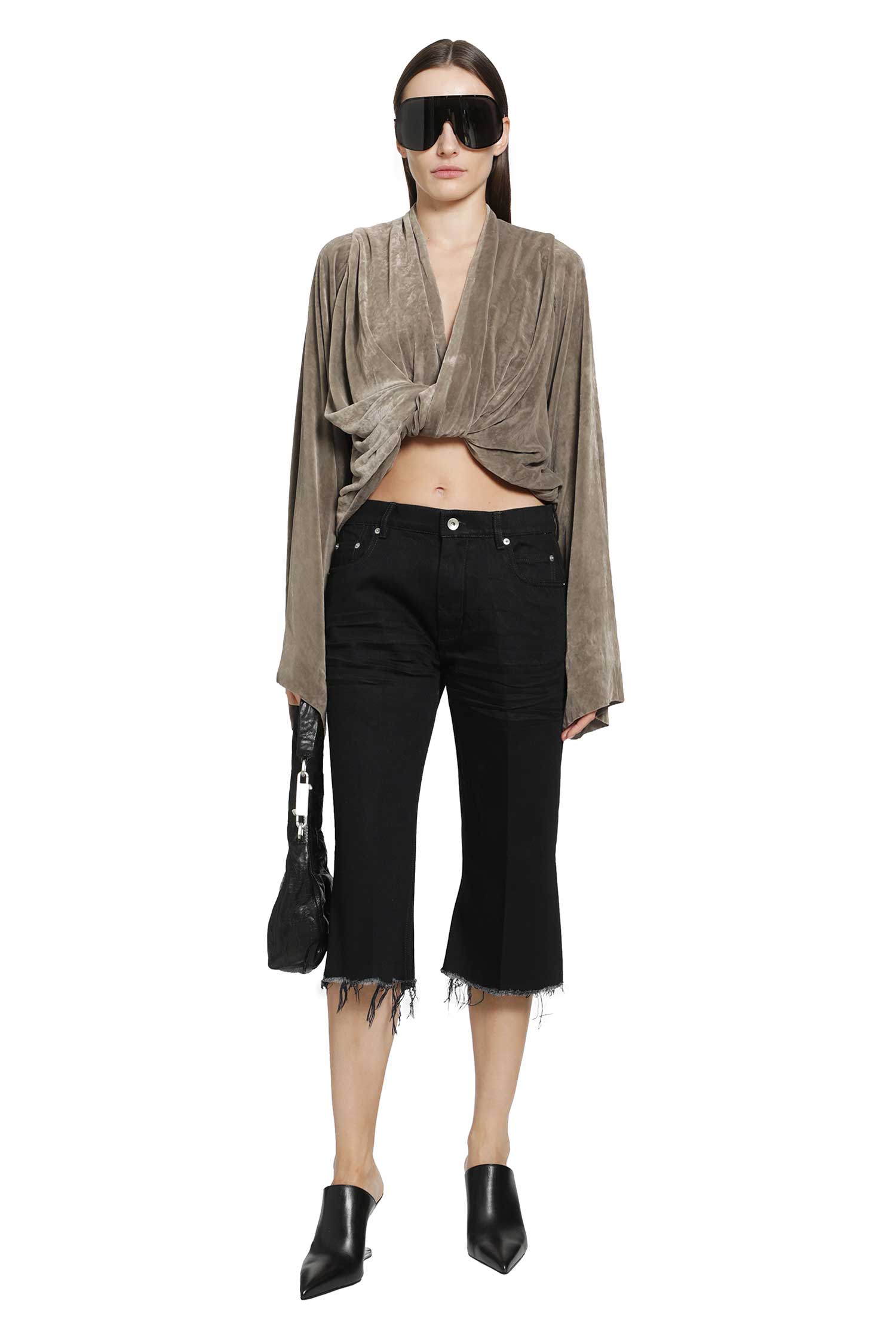 RICK OWENS Tower Twist Top woman