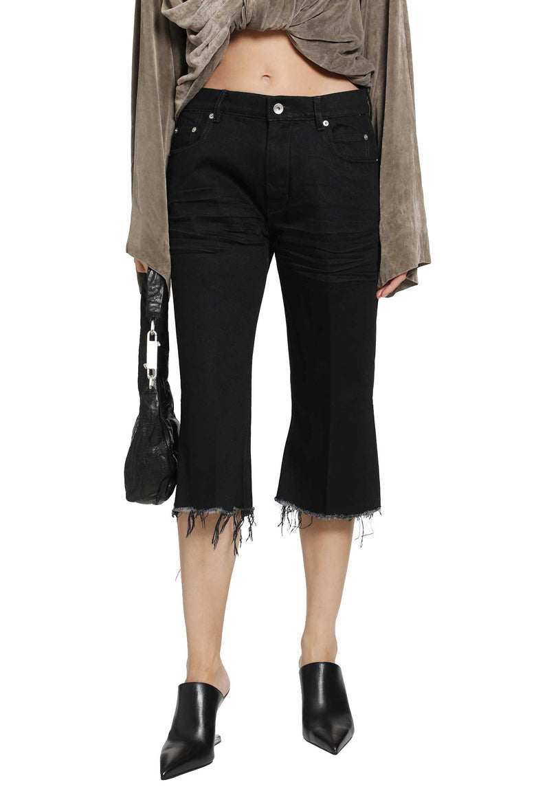 RICK OWENS Tower Bolan Cutoffs woman