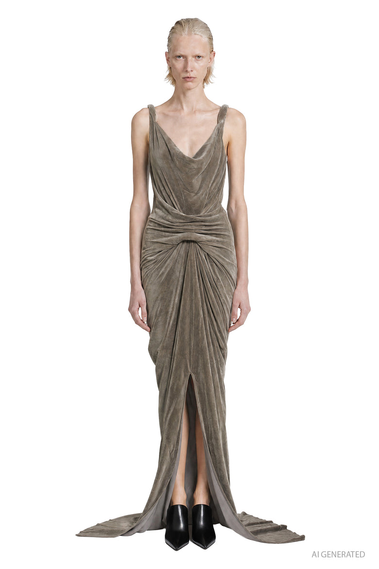 RICK OWENS Tower Strutter Dress woman